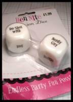 Dice : Dice - 6D - Hen Night Dice by Amscan nc - JA Collection Mar 2024